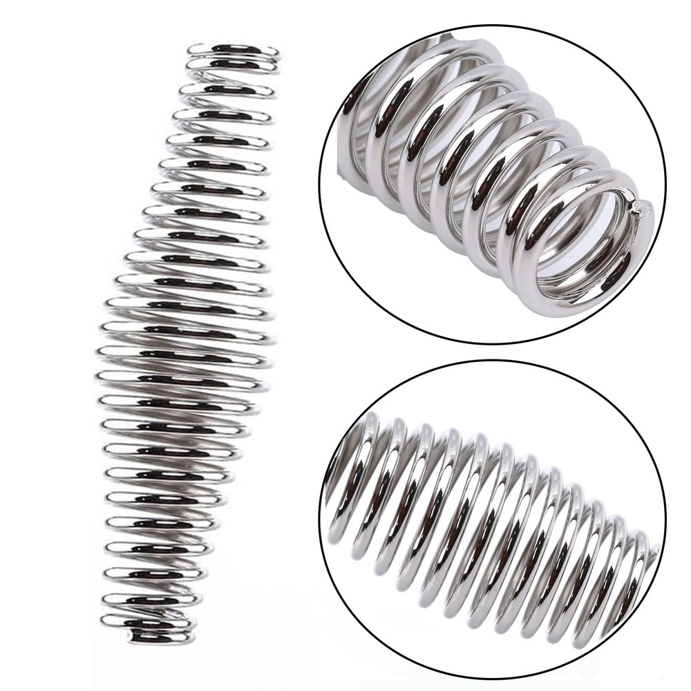 4Pcs BBQ Spring Handle, Stainless Steel Cool Touch Stove Spring Handle Grip, ...