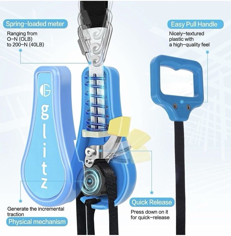 Glitz Cervical Traction Device New Open Box