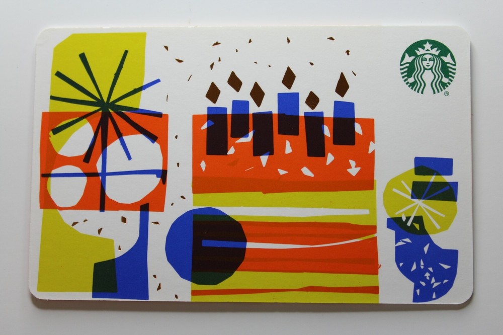 Starbucks Card CN 6153 - Cake 2018