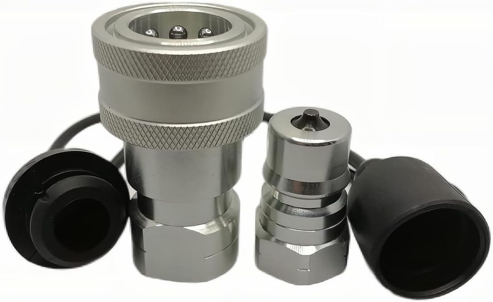 1/4" NPT -B Hydraulic Quick Connect & Disconnect Coupler, Quick Release Coupl...
