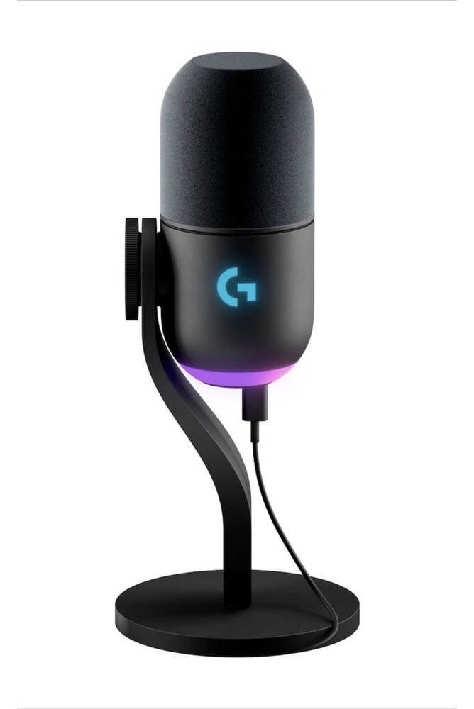 Logitech Yeti GX Dynamic USB Gaming Microphone with LIGHTSYNC RGB, Black
