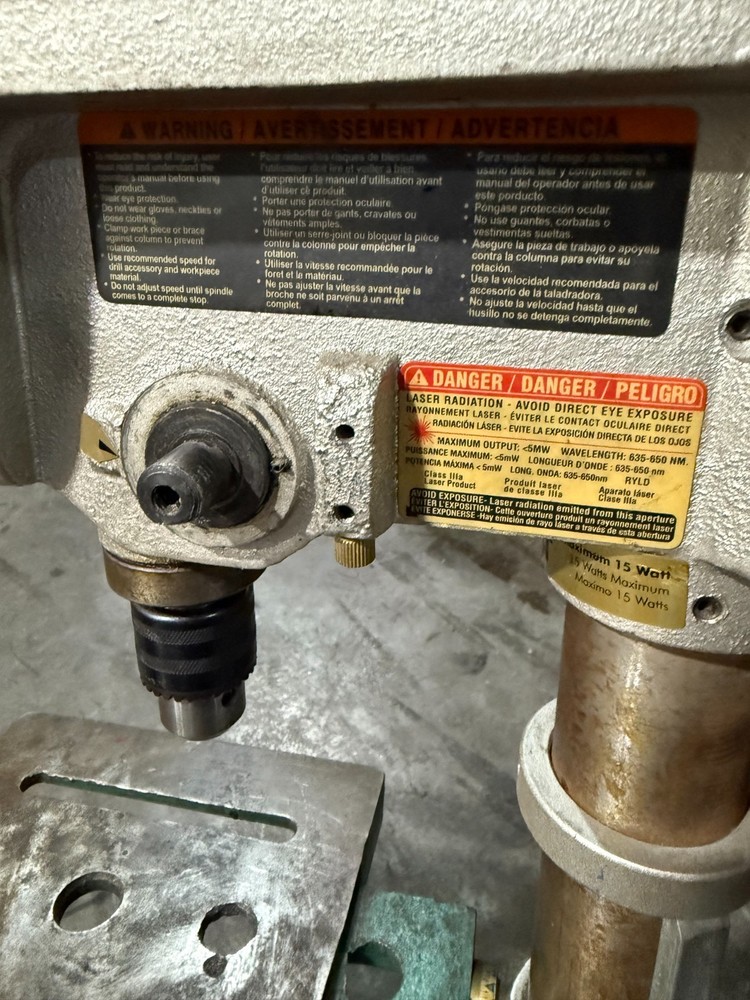 Ryobi DP102L 10 inch Laser Drill Press READ