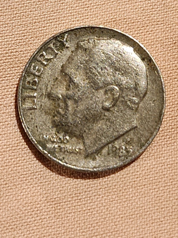 1983 P Roosevelt Dime DD Error!  See Pics! Rare!