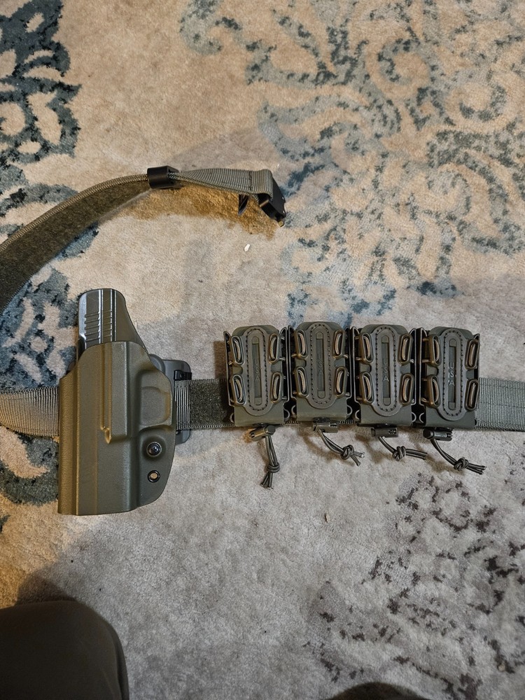 G-CODE COMPETITION STARTER BELT 1.75" RANGER GREEN 36-40 L