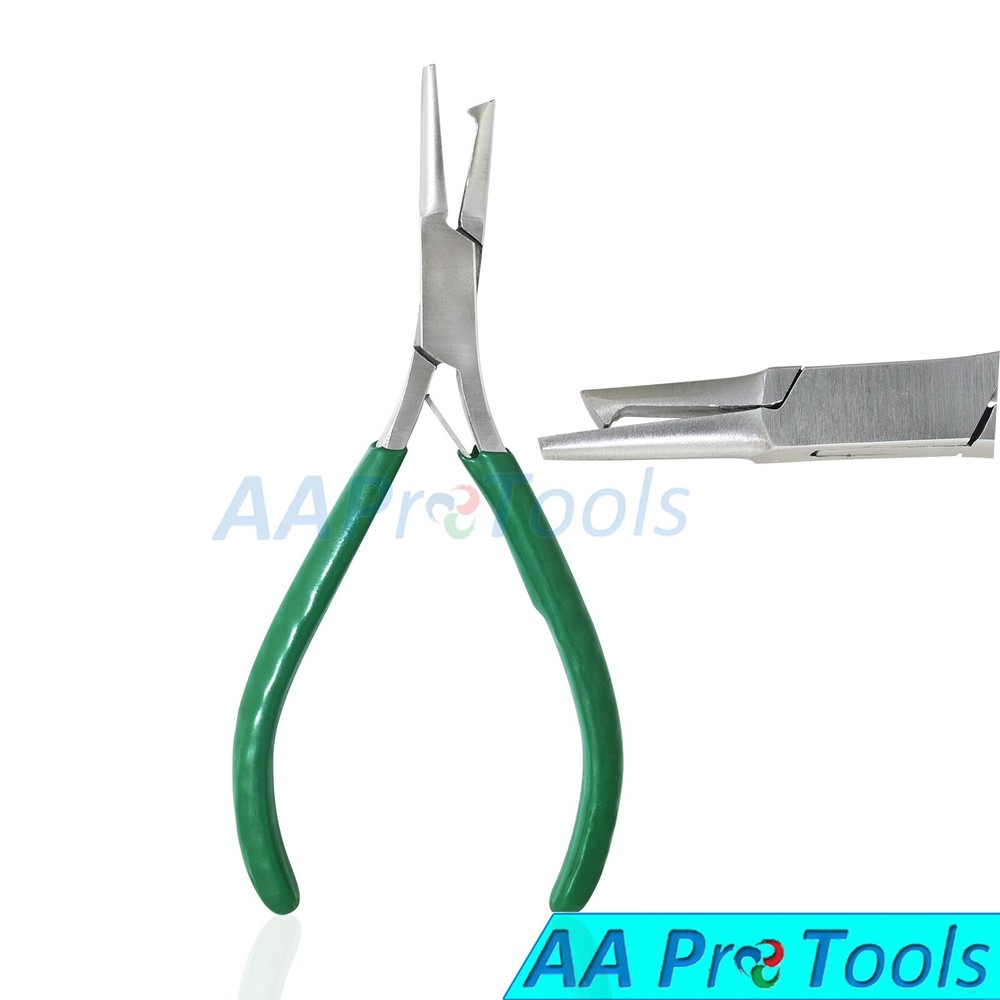 AA Pro: Mini Split Ring Plier Fishing Pliers Useful Tools 5" Hook Remover Green