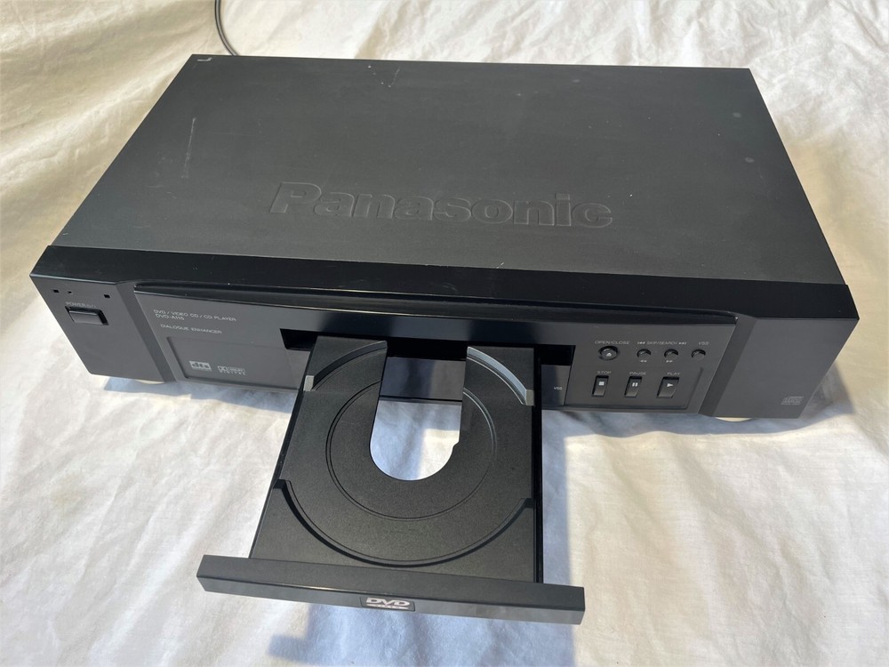 PANASONIC DVD-A115U DVD/CD PLAYER  TESTED  Works