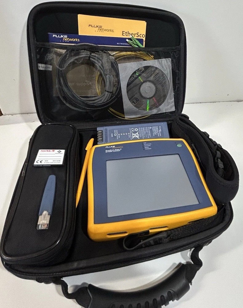 Fluke EtherScope Series II , Network Assistant ES2-PRO-I W/4 Options LAN,WAN EX.