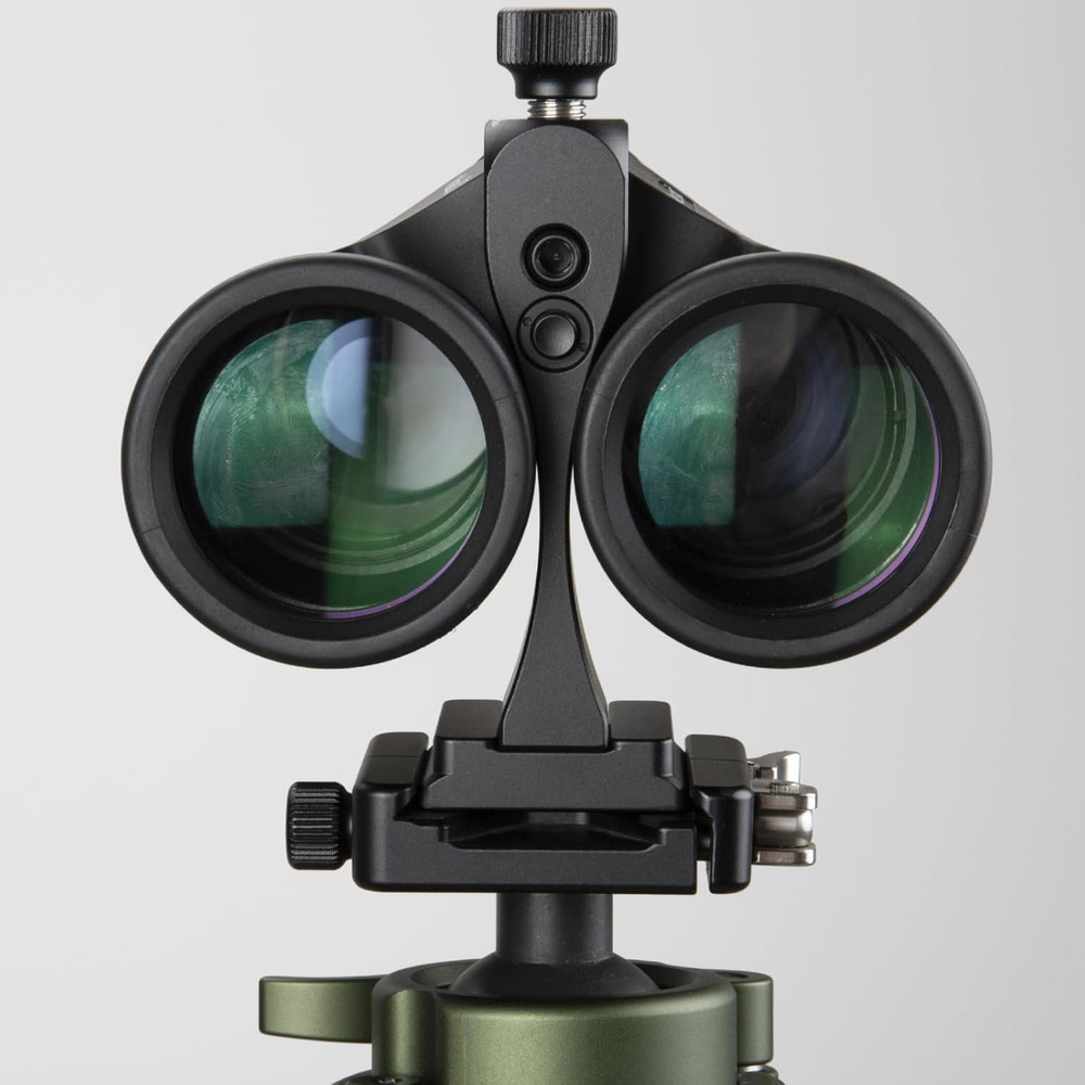 Binocular Tripod Adapter | Quick Release, 1/4"-20 Thread & Arca-Dovetail, CNC Al