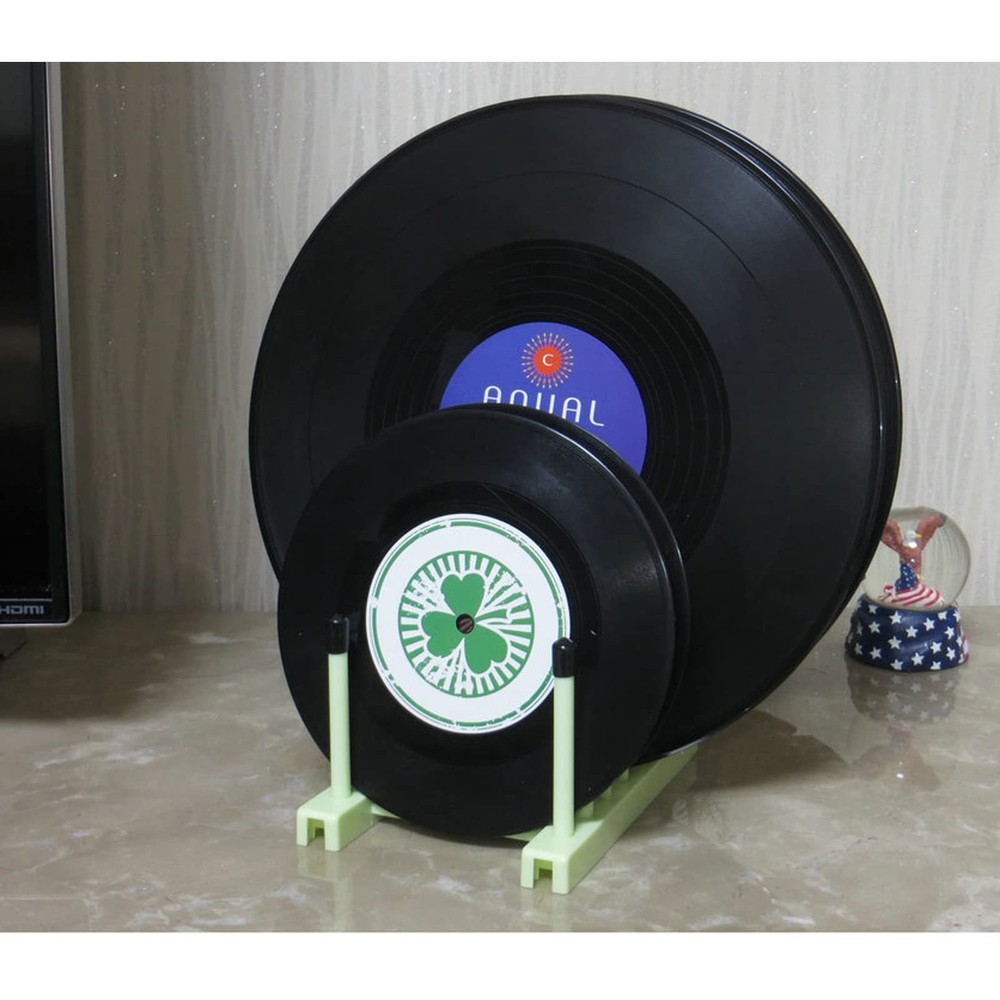 Vinyl Record Storage Holder Stand cleaning device drying rack Displa