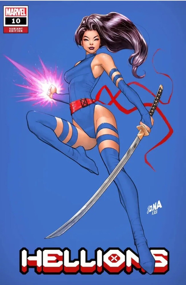 HELLIONS #10 DAVID NAKAYAMA EXCLUSIVE TRADE VARIANT NM