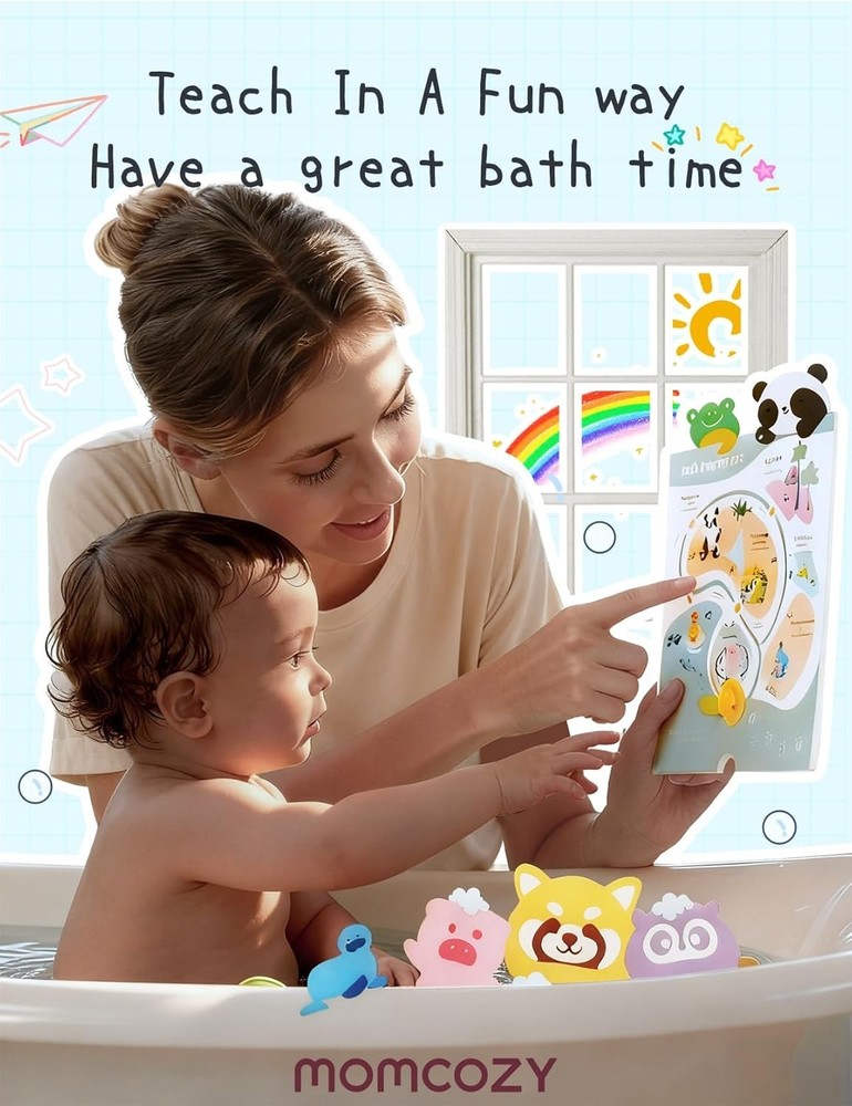 14-Pack Animal Bath Bombs with Essential Oils for Fun & Relaxing Bath Time
