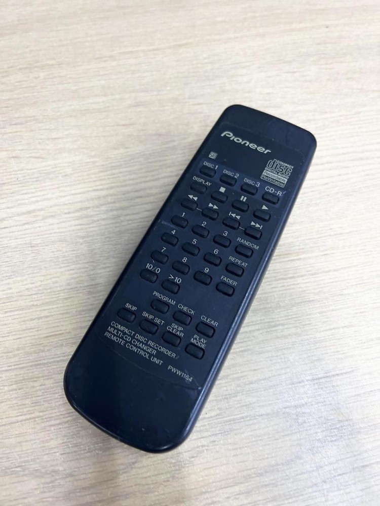 Pioneer Audio Remote Control PWW1164