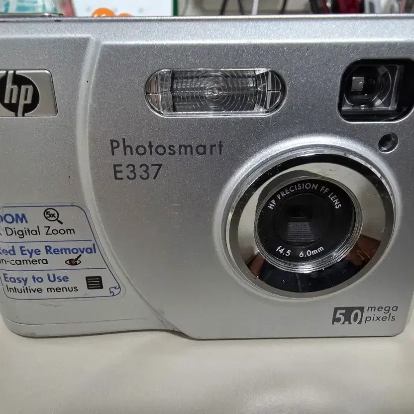 HP Photosmart E337 Vintage Digital Camera Official