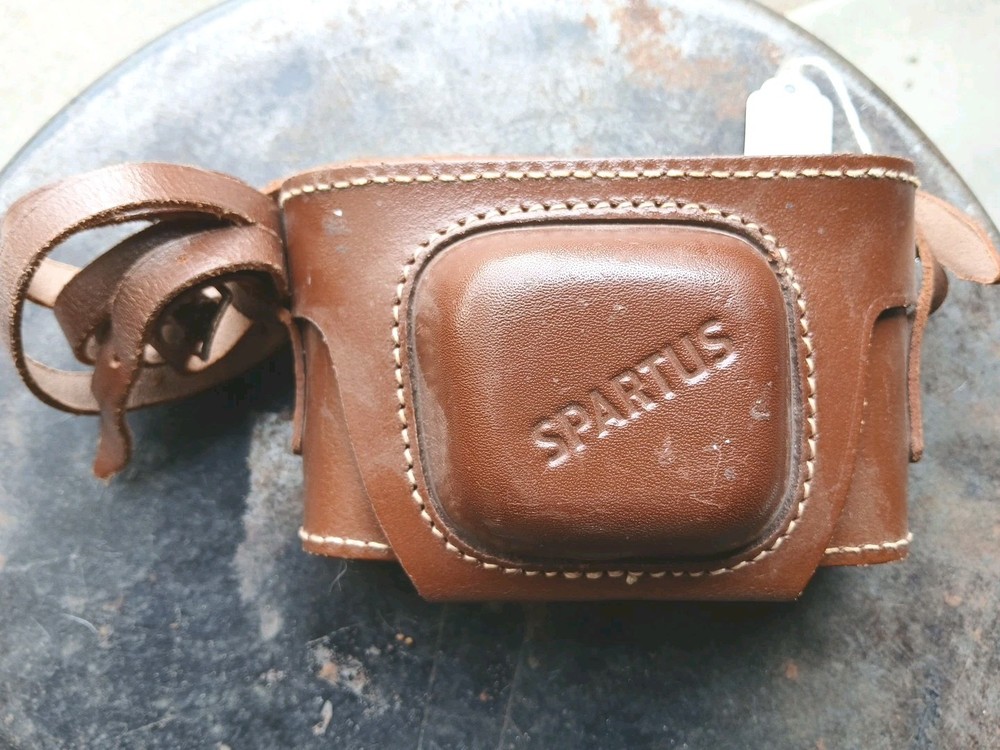 Vintage Spartus "35" 35mm Camera With Case Leather Untested