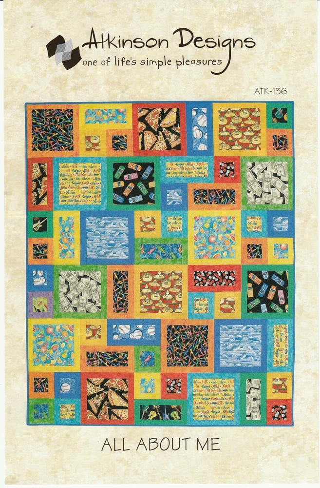 Atkinson Designs - ALL ABOUT ME - quilt pattern