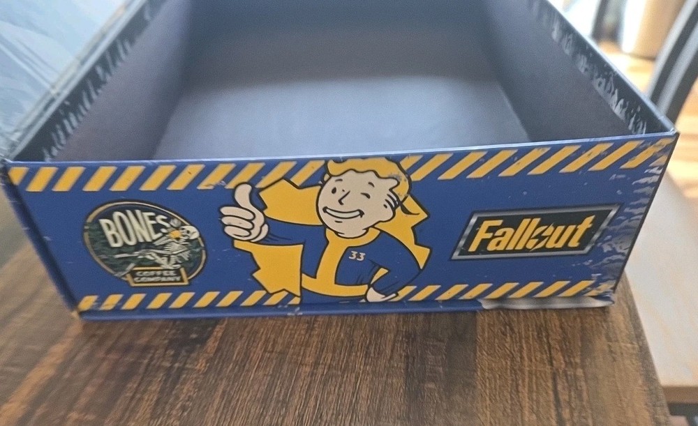 Fallout Bones Coffee Collection BOX ONLY full Art