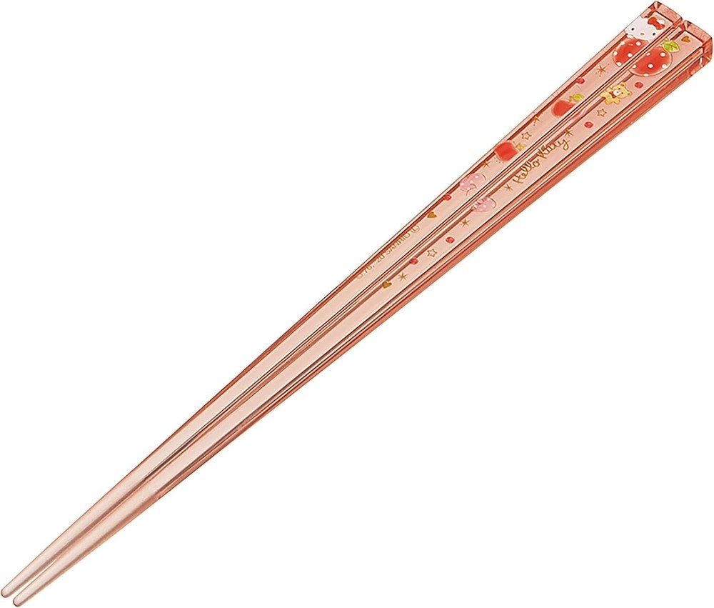 Hello Kitty Acrylic Chopstick Authentic Design Light Durable Convenient 5043
