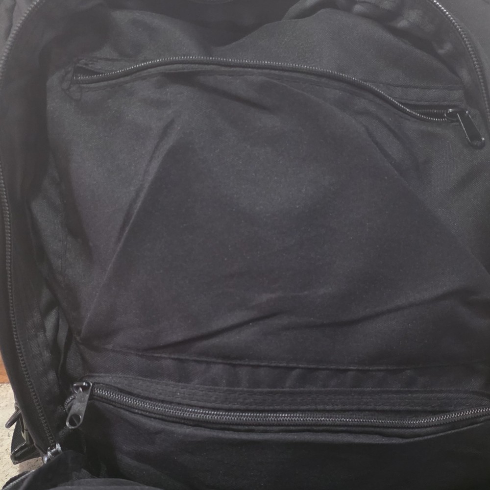 S.O.C Black Tactical Backpack MOLLE Webbing External Pockets Adjustable Straps