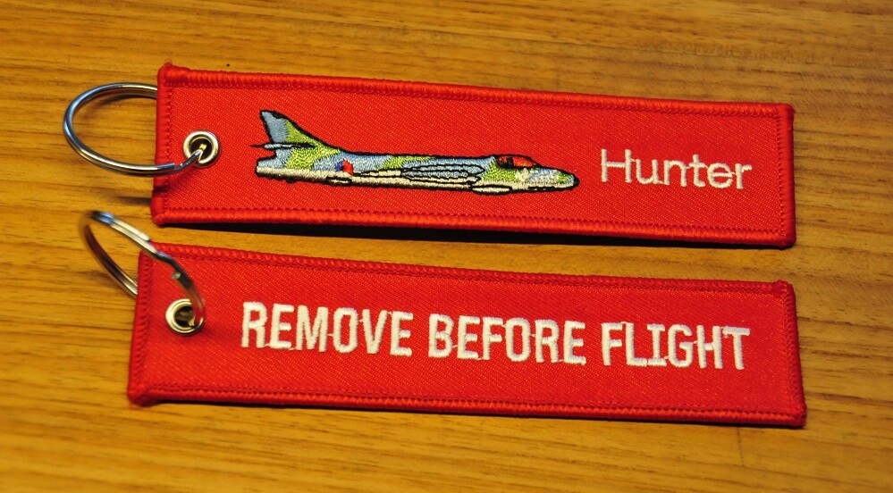 keychain keyring Hunter bagage tag