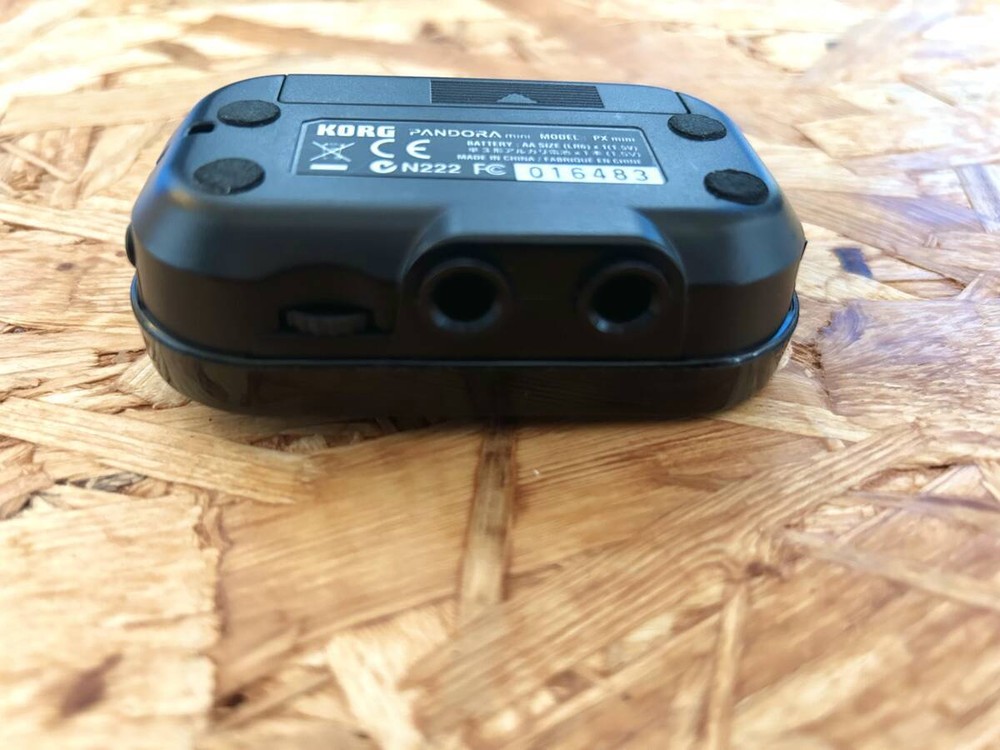 KORG PANDORA mini PX mini BK Black Personal Multi Effect Processor Tested