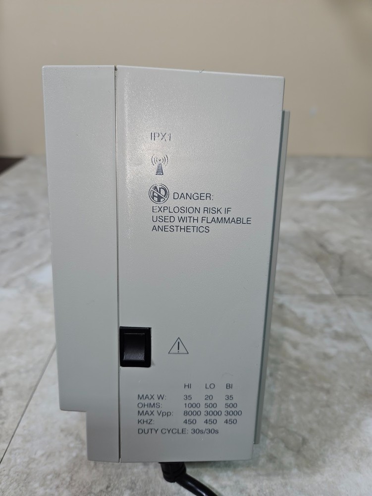 Conmed Hyfrecator 2000 with mounting plate.