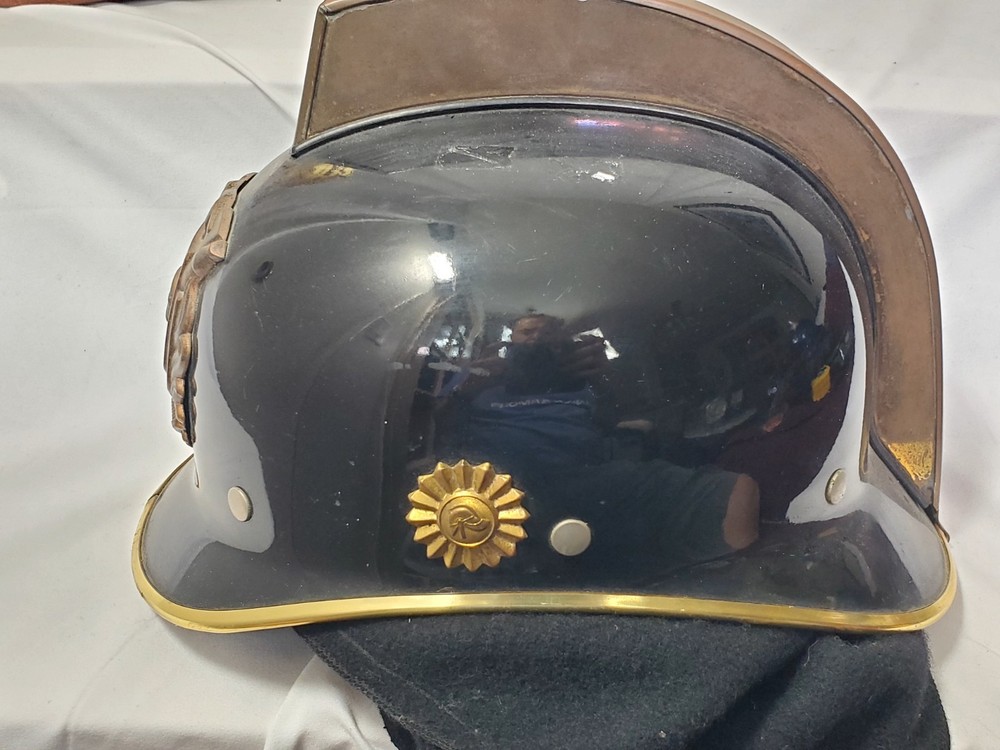 Fireman Helmet Vintage Piece