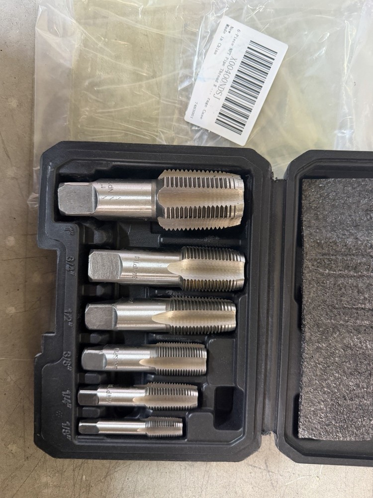 NEW 6-Piece NPT Pipe Thread