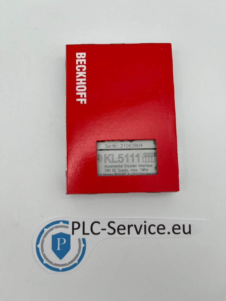 Beckhoff KL5111 - 1 Channel Encoder Interface, Incremental, 24 V DC HTL, 250 kHz