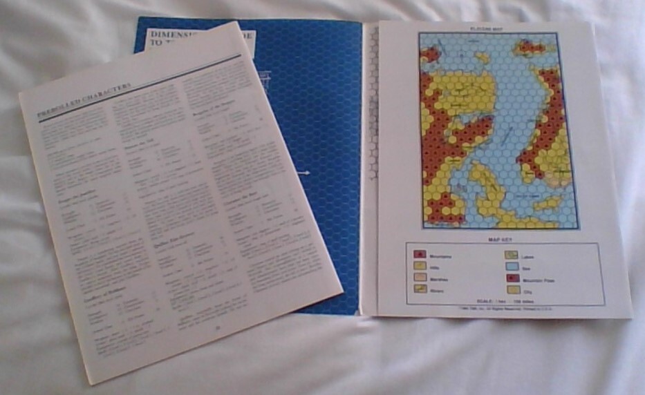 "Into the Maelstrom" (TSR, 1985), D&D module M1, very good condition