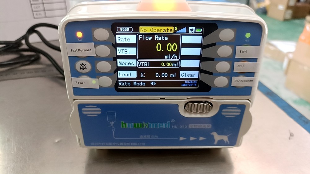 HK-50 Portable Three Modes Veterinary Equipment Veterinary Infusion Pump