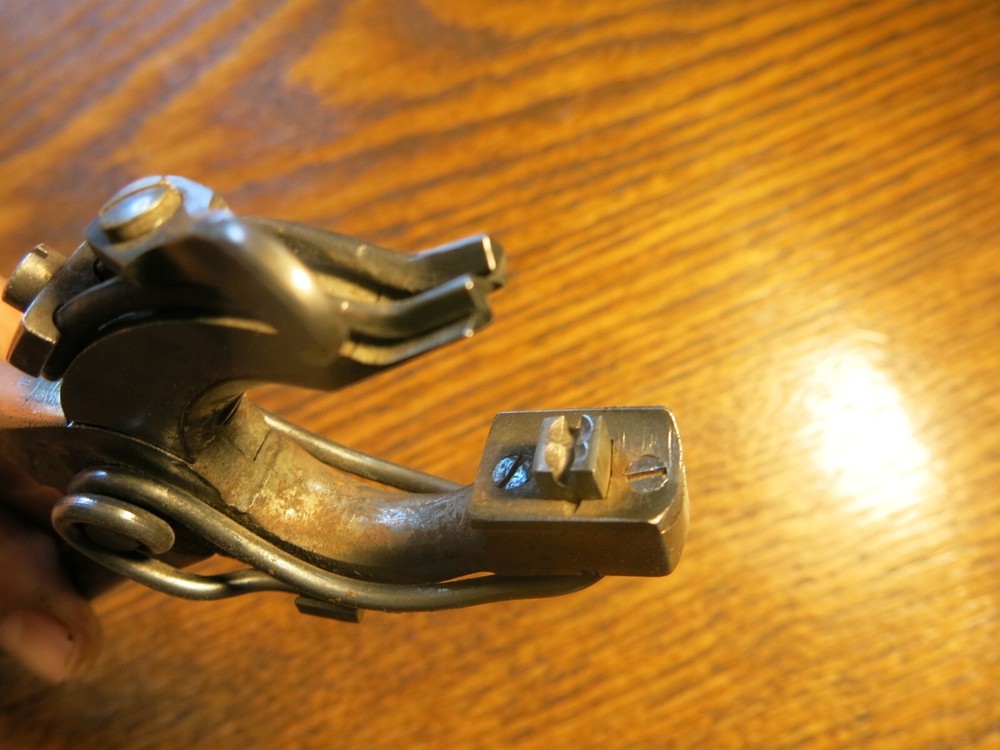 antique Button Setting pliers Patented Ham's 1882 tool for Attaching Buttons