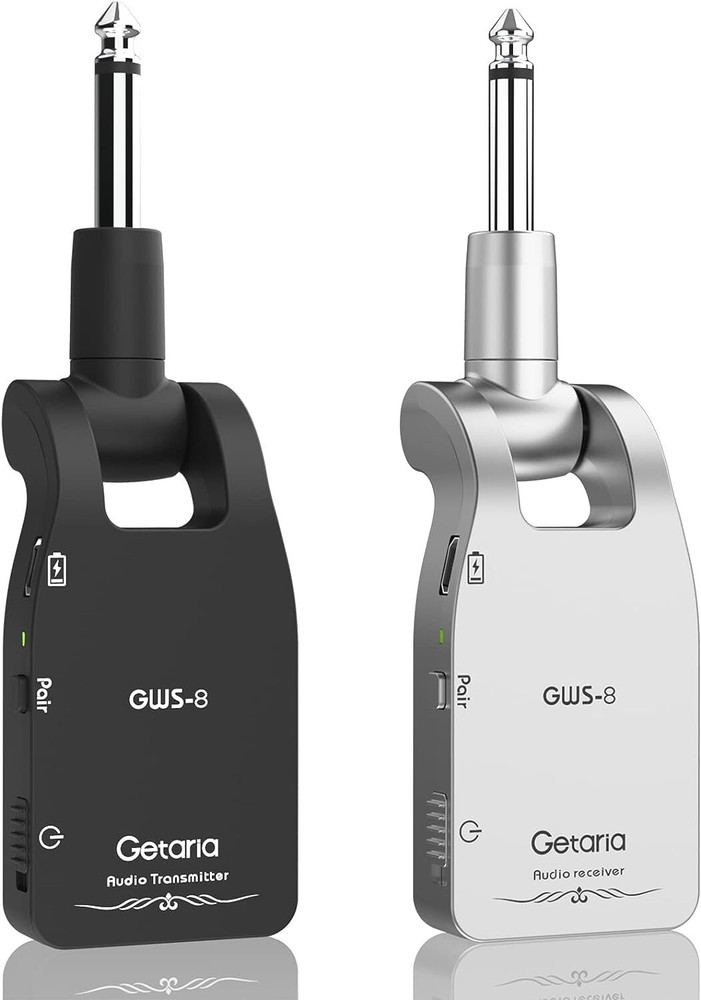 Used Getaria 2.4GHZ Guitar Wireless System,Transmitter Receiver