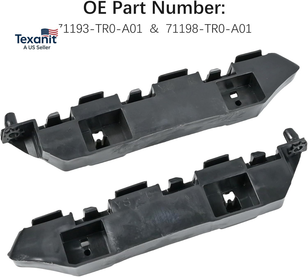 Front Bumper Bracket for Honda Civic 2012 2013 2014 2015, Driver Passenger Side