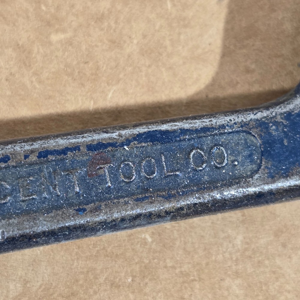 Vintage Crescent Tools Shears Blue Handle S411 USA