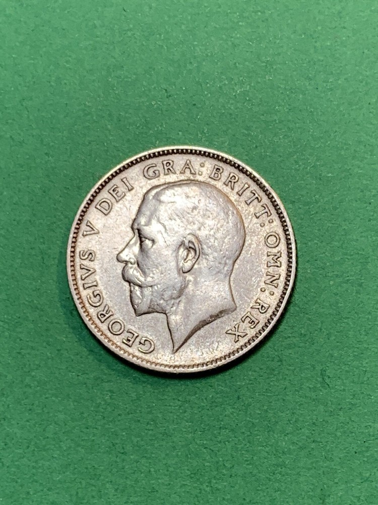 1924 Great Britain 🇬🇧 Silver Six 6 Pence (A2021)