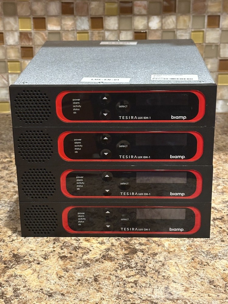 Biamp Tesira LUX IDH-1 4K60 AVB Network Video Encoder Streamer Transmitter