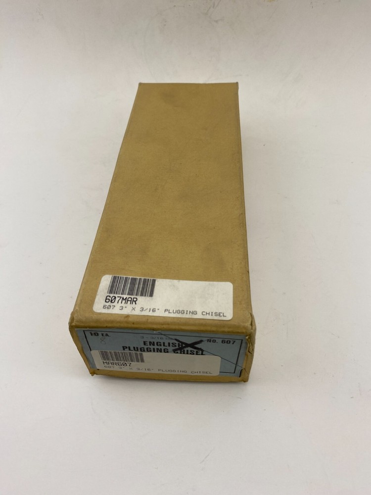 Marshalltown 607 Plugging Chisel 3" x 3/16"