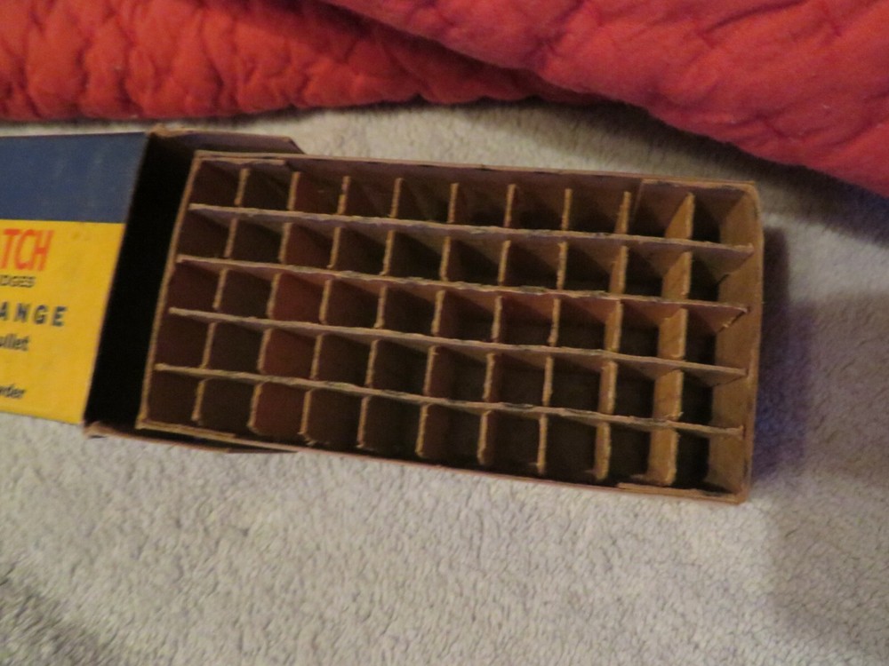 WESTERN 38 Special Super Match Mid Range Empty Box with Insert Clean Cutting