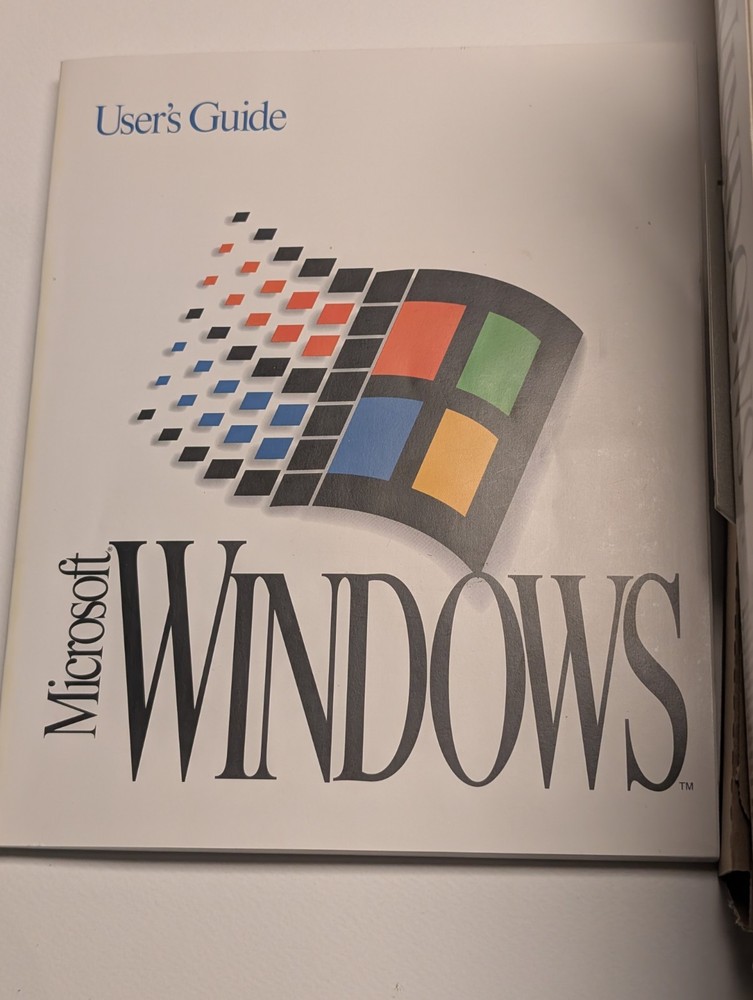 Microsoft Windows 3.1 Operating System Vintage PC Software Complete 6 Disk Set