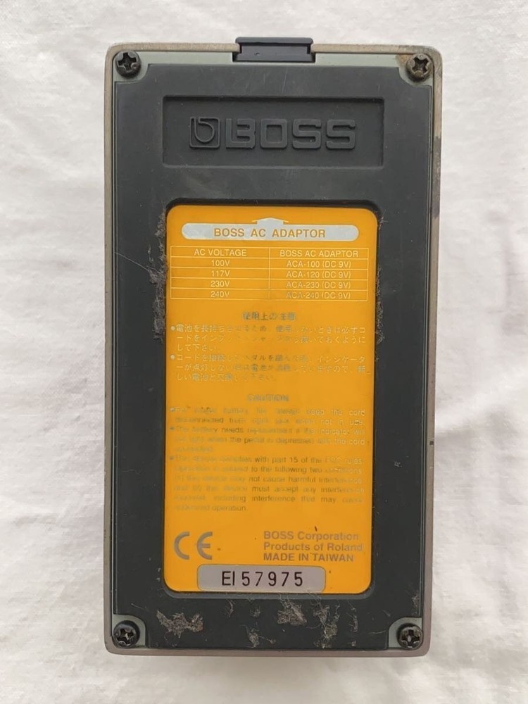 Boss BF-2 Flanger Guitar Effect Pedal used