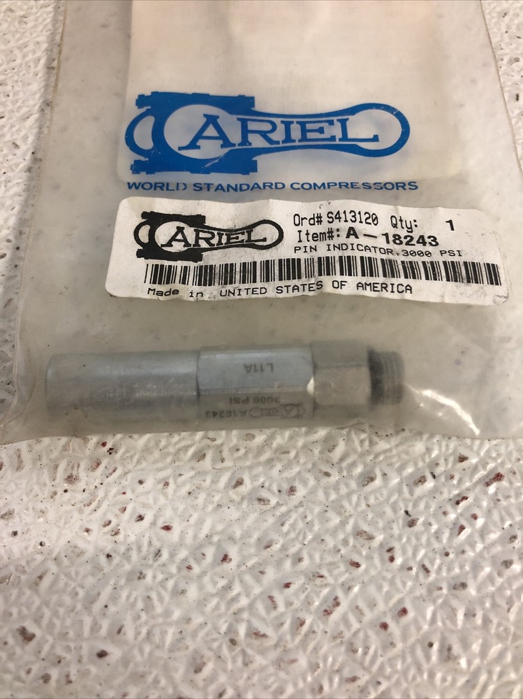 Ariel A-18243 3000 PSI Pin Indicator