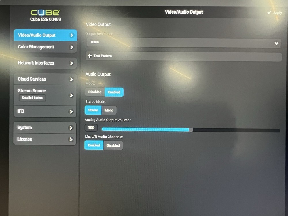 Teradek CubeRX Decoder Receiver