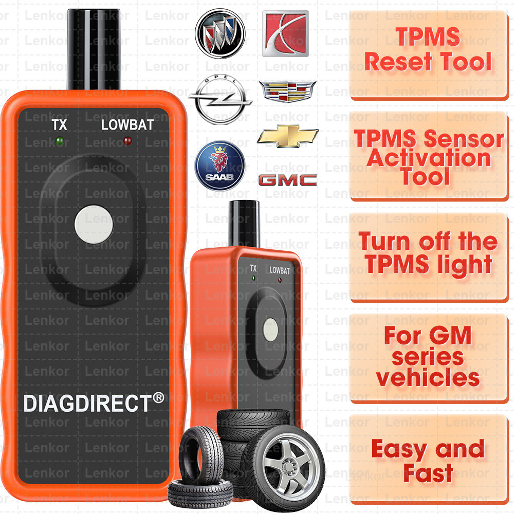 EL50448 TPMS Relearn Tire Sensor Pressure Monitor System Programming Activation