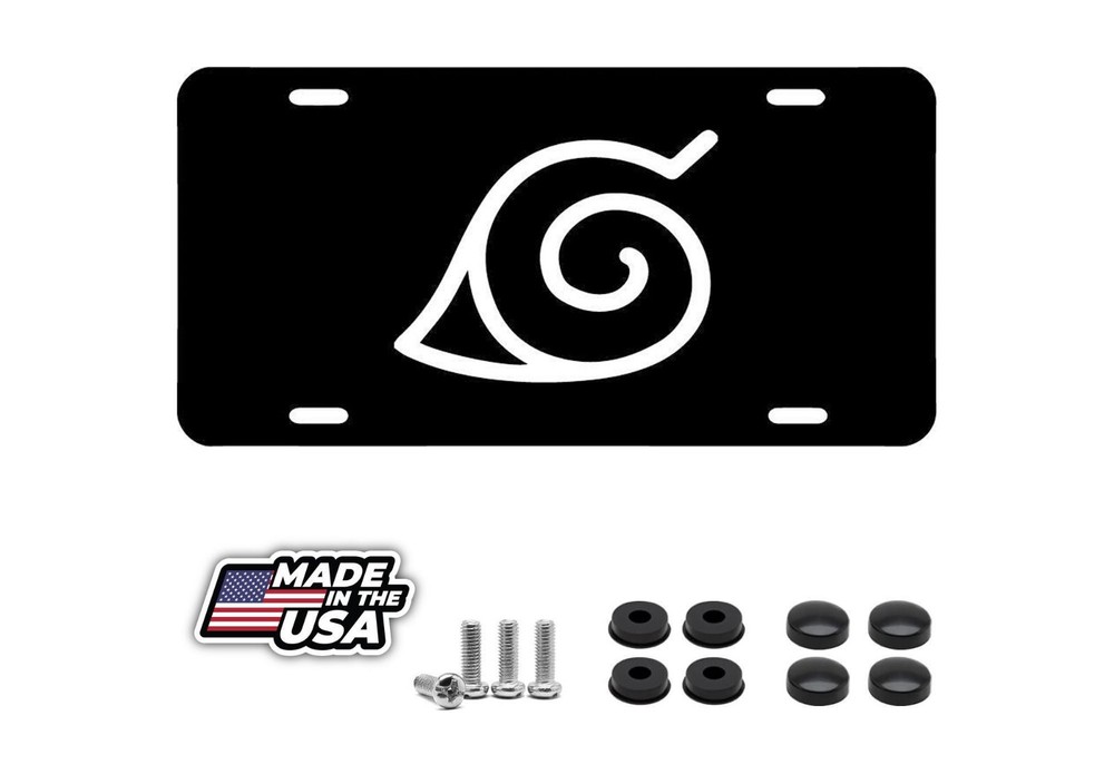 Naruto Vanity License Plate