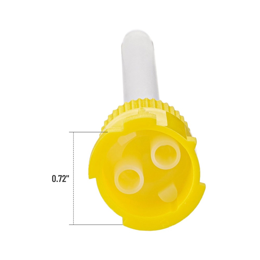 Dental Mixing Tips for Impression Material, C&B, Cements 50/Pack