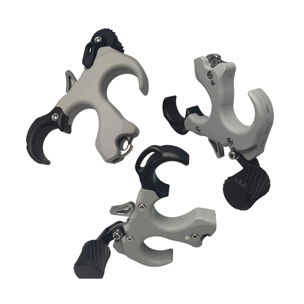 Thumb Release for Compound Bow,Copper Material Archery Release Aids,3 or 4 Fi...