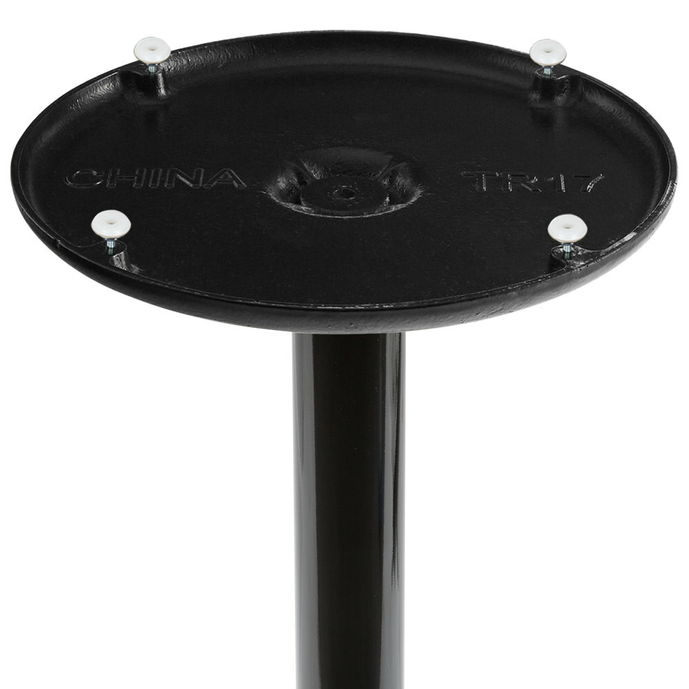 17'' Round Restaurant Table Base with 3'' Dia. Bar Height Column