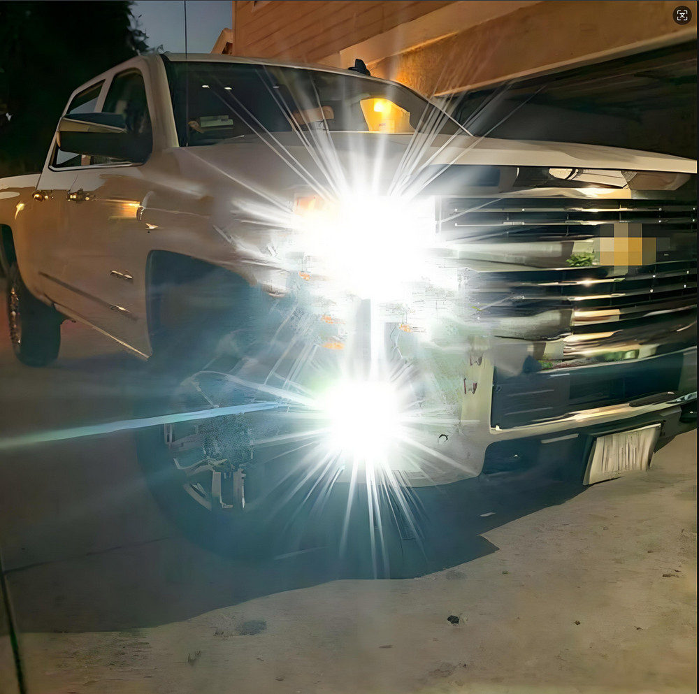 9004 HB1 LED Headlight Conversion Kit High Low Beam Bulbs 10000K Cold White Pair