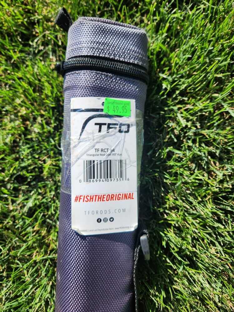 New TFO Triangular 9ft 4pc Rod Case (TF-RCT-94)
