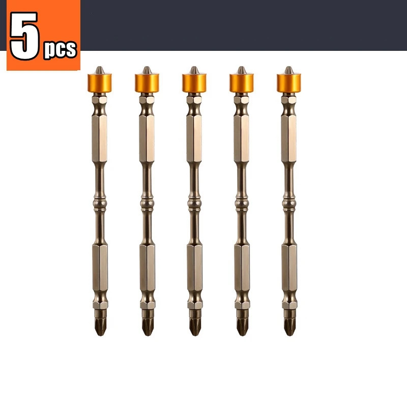 Magnetic PH2 Screwdriver Bit Set Double Head Hexagonal Handle